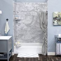 Everest PVC wall panel kit in a 60 x 36 x 80 size