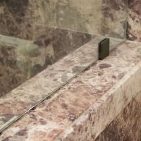 brecchia paradiso PVC wall panel shampoo ledge