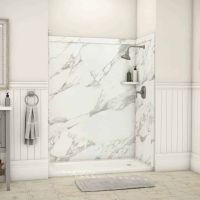 calcutta gold royale PVC composite shower kit