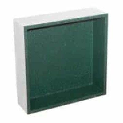 Square ready for tile shower niche