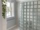 Glass Block Shower Wall Design