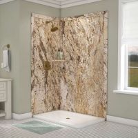 golden beaches 48 x 36 corner shower kit
