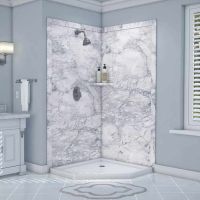 everest NEO angle grout free shower kit