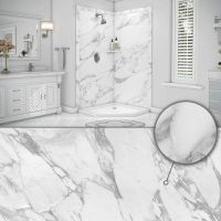 Calacatta White NEO angle DIY shower wall panels