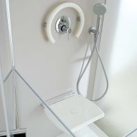 Polyurethane fold down seat